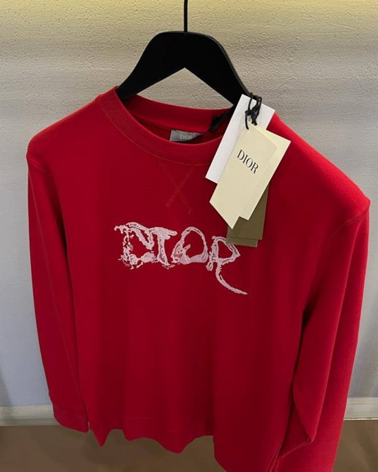 Christian Dior Kırmızı Sweatshirt