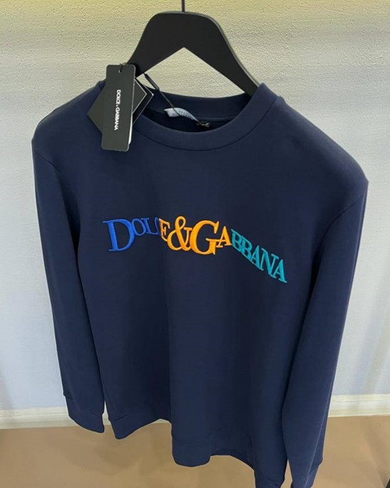 Dolce Gabbana Lacivert Sweatshirt