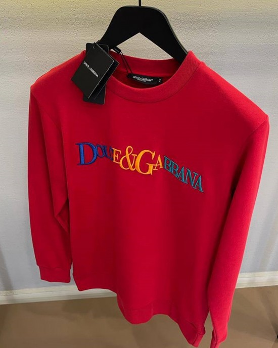 Dolce Gabbana Kırmızı Sweatshirt