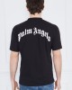 Palm Angels Bisiklet Yaka Siyah T-Shirt