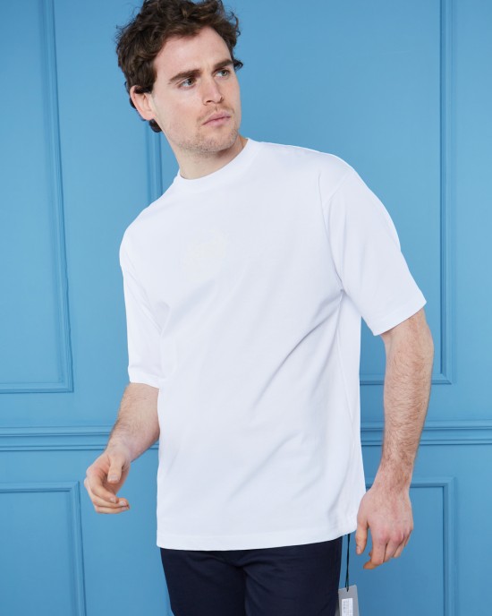 Balenciaga Crew Neck White T-Shirt