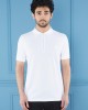 Moncler Polo Neck White T-Shirt