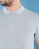 Moncler Polo Collar Grey T-Shirt