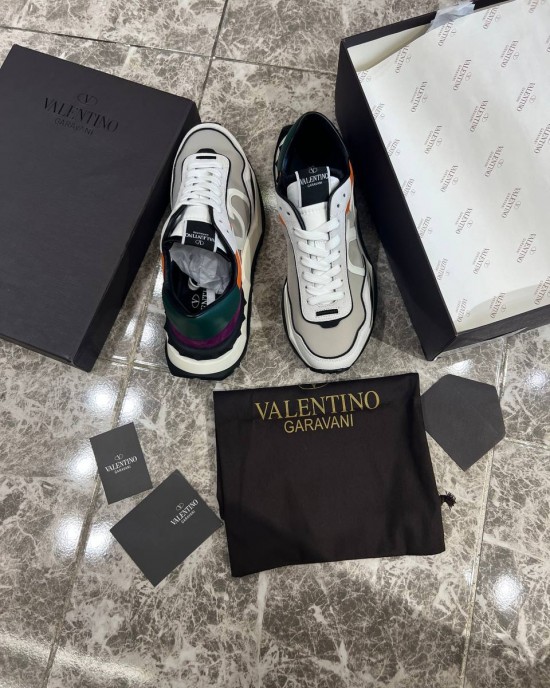 Valentino Garavani Gri Erkek Ayakkabı