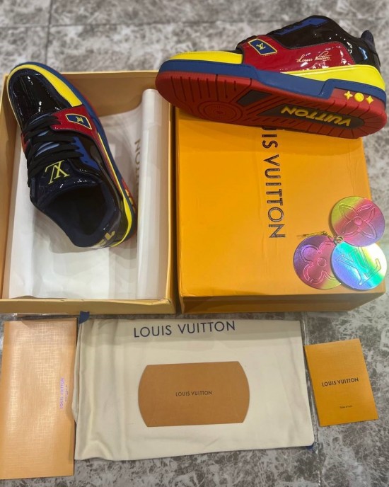 Louis Vuitton Lacivert Erkek Ayakkabı