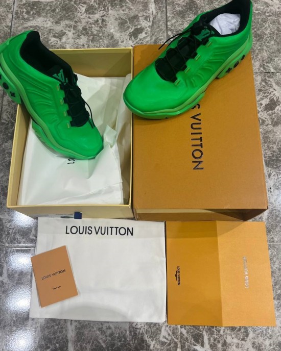 Louis Vuitton Yeşil Erkek Ayakkabı