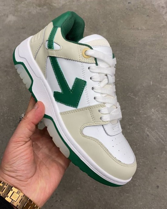 Off-White Yeşil Erkek Ayakkabı