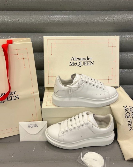 Alexander McQueen Beyaz Erkek Ayakkabı