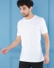 Valentino Bisiklet Yaka Beyaz T-Shirt