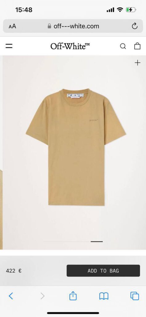 Off-White T-Shirt